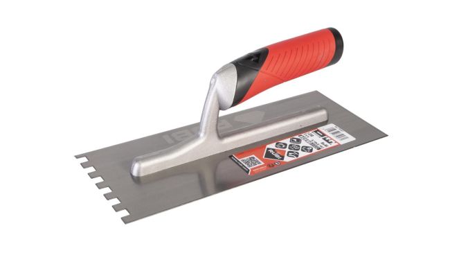 Przejdź do produktu Paca zębata 28 cm 8x8 45 stopni z otwartym uchwytem RUBIFLEX rubi 75947