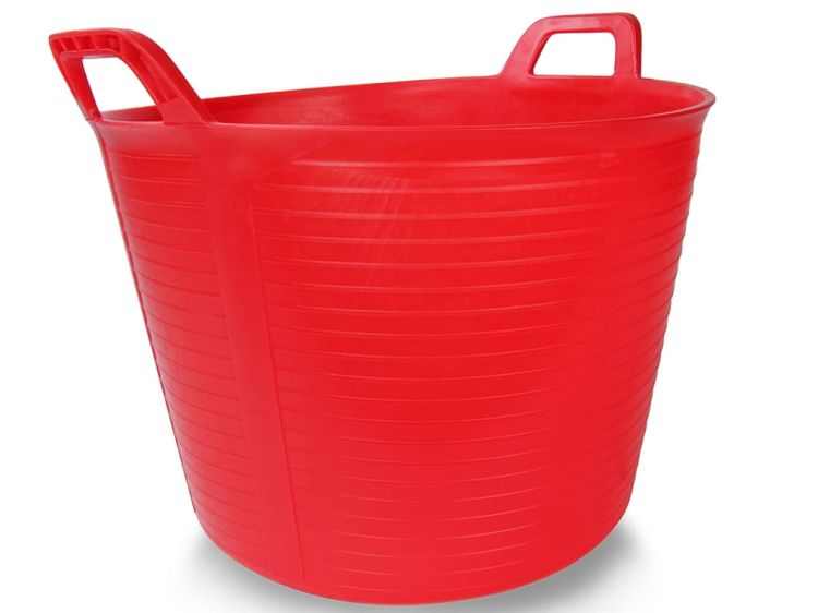Kosz budowlany Rubi Flextub nr 3 40 l czerwony