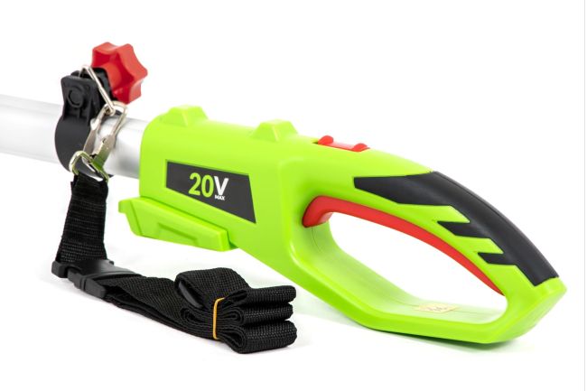 Przejdź do produktu Podkrzesywarka okrzesywarka piła akumulatorowa 20V 20cm 4garden APW2021