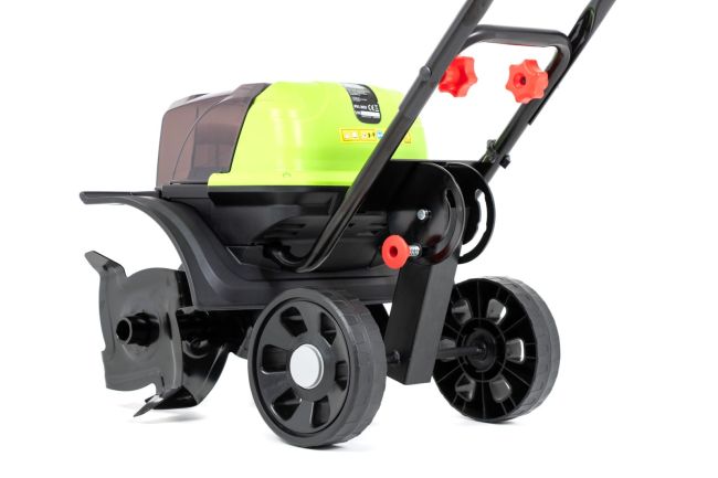 Przejdź do produktu Glebogryzarka akumulatorowa 2x20V 2Ah 4Ah 36cm 4garden AG3622