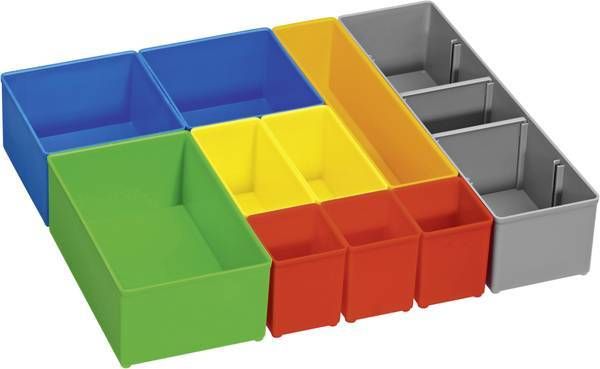 Przejdź do produktu Zestaw pojemników pojemniki inset box 10szt I-BOXX 72 bosch 1600A001S6