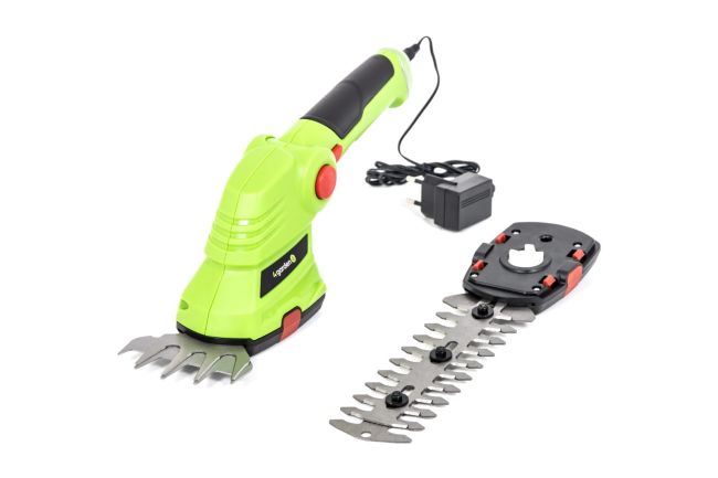 Przejdź do produktu Nożyce akumulatorowe do żywopłotu trawy krzewów 17cm 7,2V 4garden ANT720