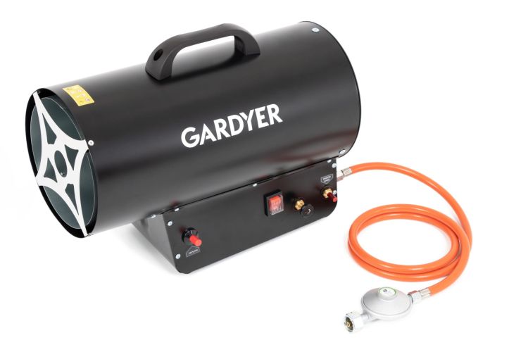 Nagrzewnica gazowa Gardyer HG5000 50 kW z reduktorem, zdjęcie 5