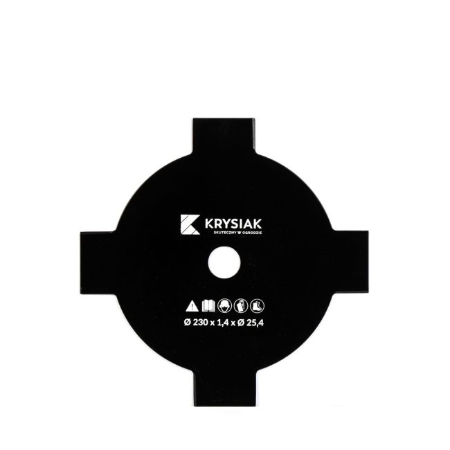 Przejdź do produktu Tarcza tnąca 4-zębowa PAY 230-4, 230 x 1,4 mm, otwór 25,4 mm
