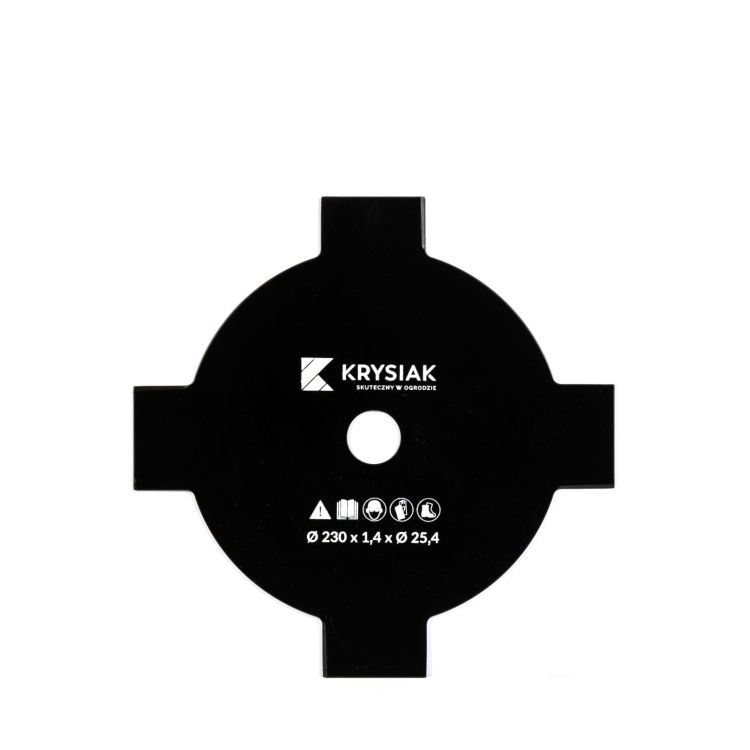 Tarcza tnąca 4-zębowa 230 mm do kosy PAY 230-4