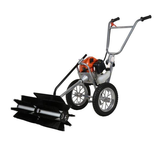 Przejdź do produktu Zamiatarka do kosy na kółkach 5kg TMK 52K Przystawka