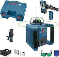 Laser obrotowy Bosch GRL 300 HVG z zieloną wiązką 100 m