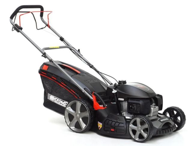 Przejdź do produktu Hortmasz HKS 550 NH kosiarka spalinowa z napędem, szerokość 51 cm, silnik Honda GCV170 166 cm3 4,6 KM, dzięki niej Twój trawnik zawsze będzie wyglądał perfekcyjnie, a Ty oszczędzisz czas i energię