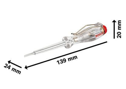 Przejdź do produktu Jednobiegunowy próbnik fazowy SL 3 x 75 mm bosch 1600A02ND8