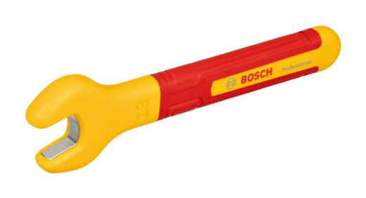Przejdź do produktu Klucz płaski do śrub izolowany VDE 13 mm bosch 1600A02NF1