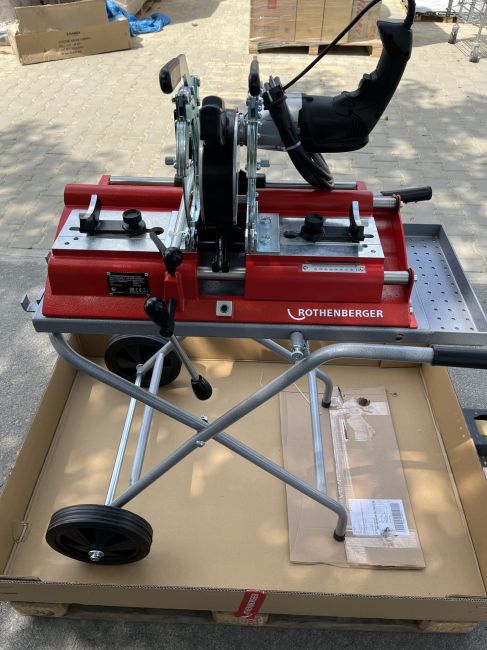 Przejdź do produktu Zgrzewarka ROWELD P160 SANILINE ROTHENBERGER + WÓZEK NOWY MODEL