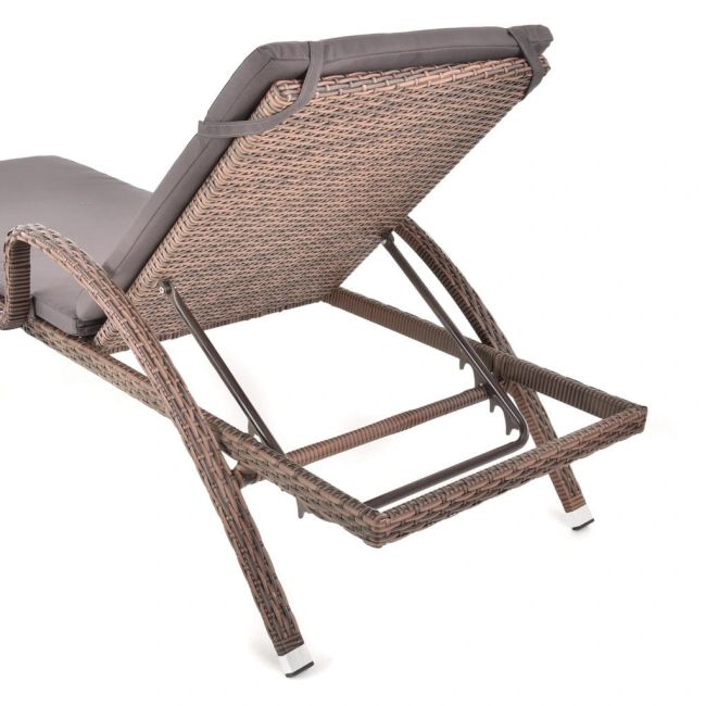 Przejdź do produktu Leżak ogrodowy aluminiowy Hecht BORNEO