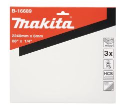Brzeszczoty bezkońcowe Makita B-16689 HCS 6 TPI, 3 szt., zdjęcie 3