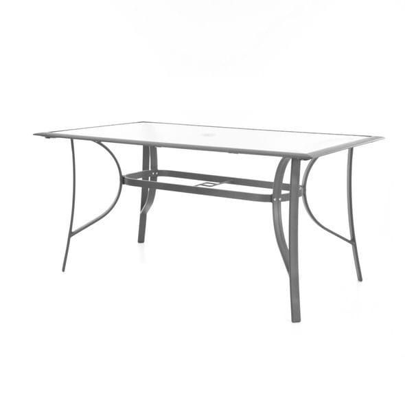 Przejdź do produktu Stół ogrodowy ze szkła hartowanego 150×90×73 cm Hecht SOFIA TABLE