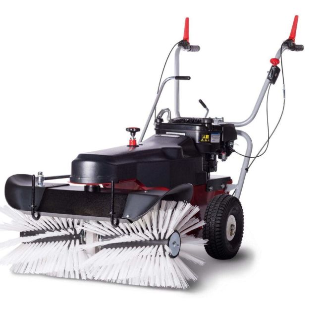 Przejdź do produktu Limpar 82 Vario zamiatarka spalinowa B&S 161 cm³ nylon uniwersalna mocna do czyszczenia chodników, podjazdów, hal i terenu zewnętrznego