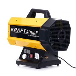 Nagrzewnica gazowa Kraft&Dele KD11731 25 kW z reduktorem, zdjęcie 4