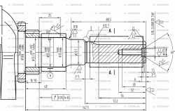 Silnik Rato R390 wał poziomy 25,4x88 mm 389 cm³ 11 KM, zdjęcie 3
