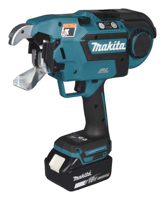 Przejdź do produktu Makita LXT DTR181ZJ wiązarka akumulatorowa do zbrojeń do wiązania prętów profesjonalny sprzęt budowlany do betonu i konstrukcji