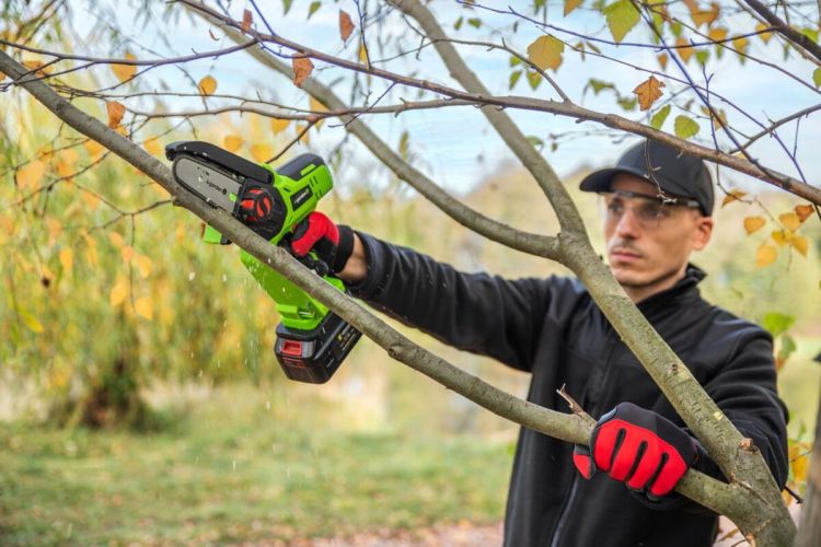 Pilarka akumulatorowa mini 4Garden AP10 20 V bez akumulatora, zdjęcie 4