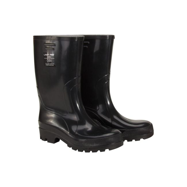 Przejdź do produktu Kalosze męskie średnio wysokie zawodowe bez podnoska PVC rozmiar 41 lahti pro L3070141