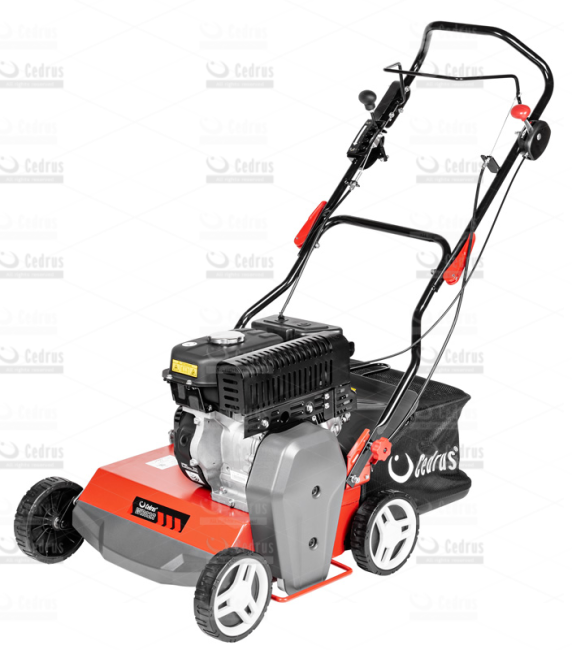 Przejdź do produktu Cedrus WR02R CEDWR02R wertykulator spalinowy 40 cm Loncin 5 KM LC165F, mocny silnik, do napowietrzania trawnika, pielęgnacji ogrodu, wydajny i trwały