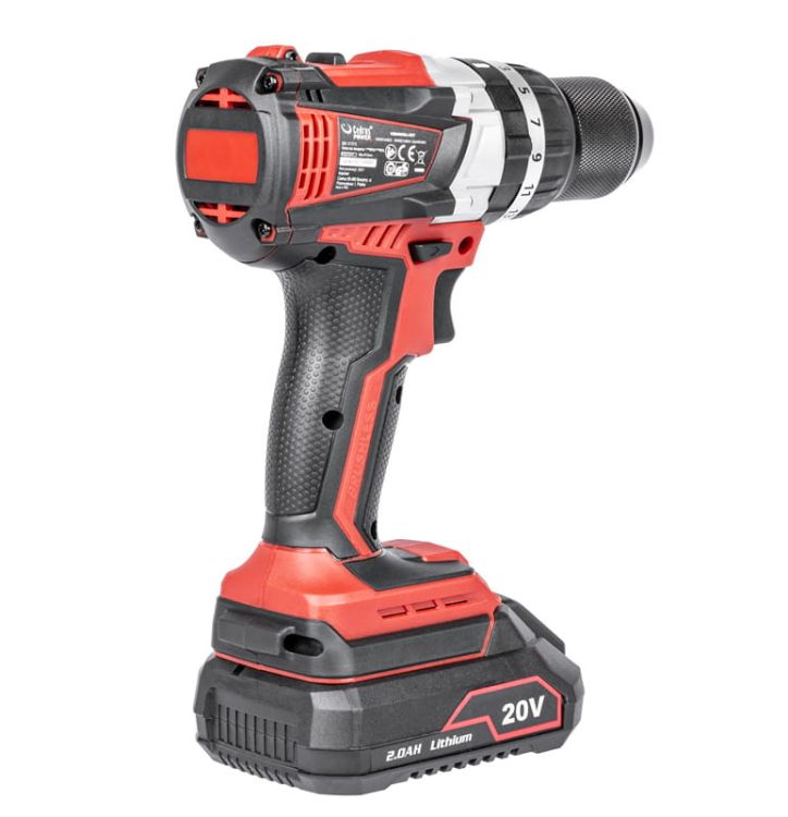 Wiertarko-wkrętarka udarowa Cedrus HD58Li-SET 20 V, zdjęcie 2