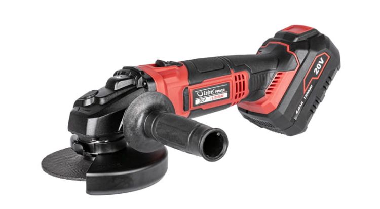 Szlifierka kątowa akumulatorowa Cedrus AG125Li-SET 20 V