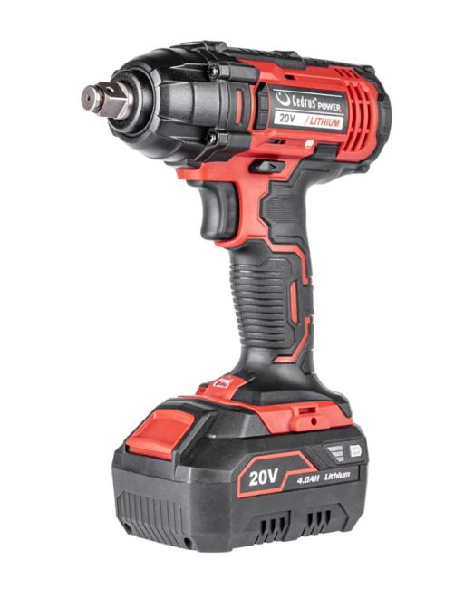 Przejdź do produktu Klucz udarowy akumulatorowy 20V Cedrus Power+ IW250Li CEDIW250LI