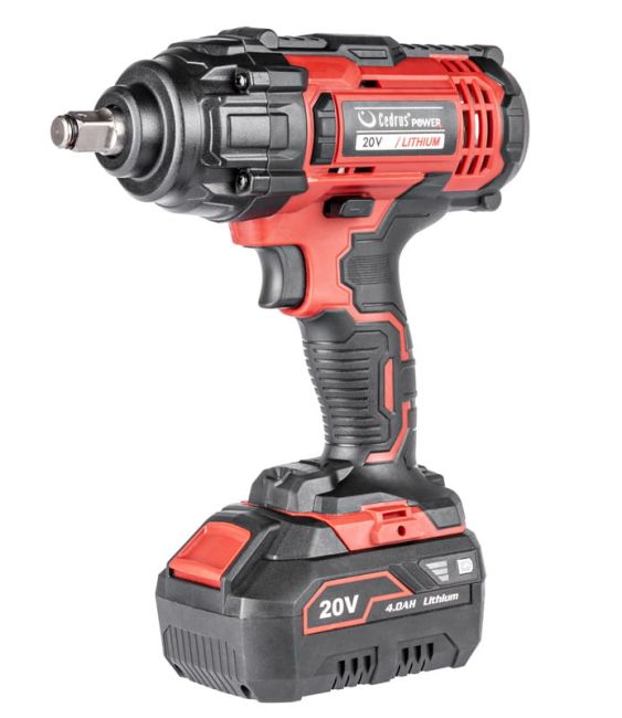 Przejdź do produktu Klucz udarowy akumulatorowy 20V Cedrus Power+ IW400Li CEDIW400LI