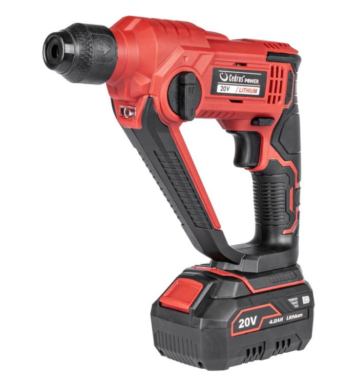 Młotowiertarka akumulatorowa Cedrus Power+ RH1.1Li SDS+, zdjęcie 2