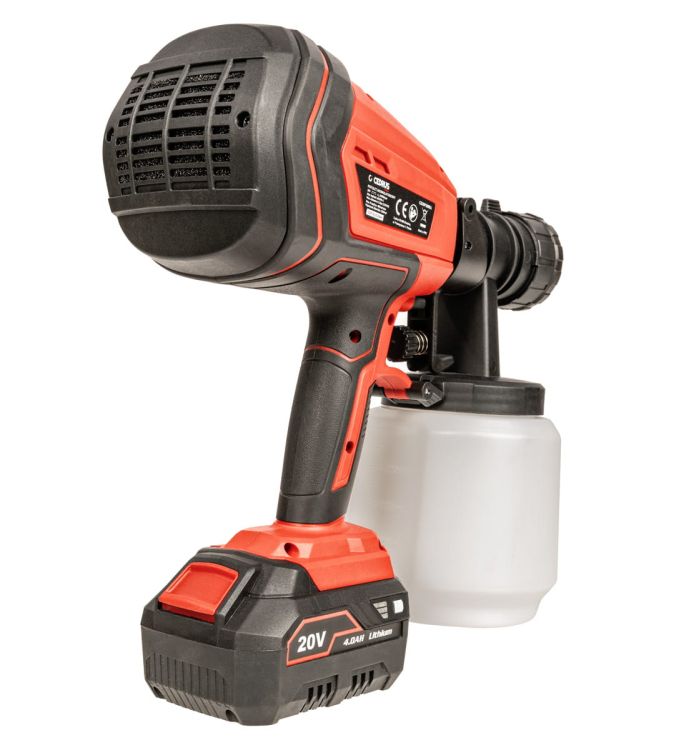 Pistolet akumulatorowy do malowania Cedrus SP1000Li 20 V, zdjęcie 2