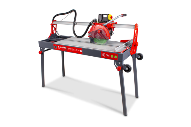 Przejdź do produktu Python DC-250 przecinarka elektryczna stołowa do glazury 230 V 1200 W mocna maszyna do cięcia płytek ceramicznych, gresu i kamienia wydajny sprzęt warsztatowy