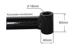 Przyczepka do traktorka jednoosiowego Mastercut HWT01 500 kg, zdjęcie 4