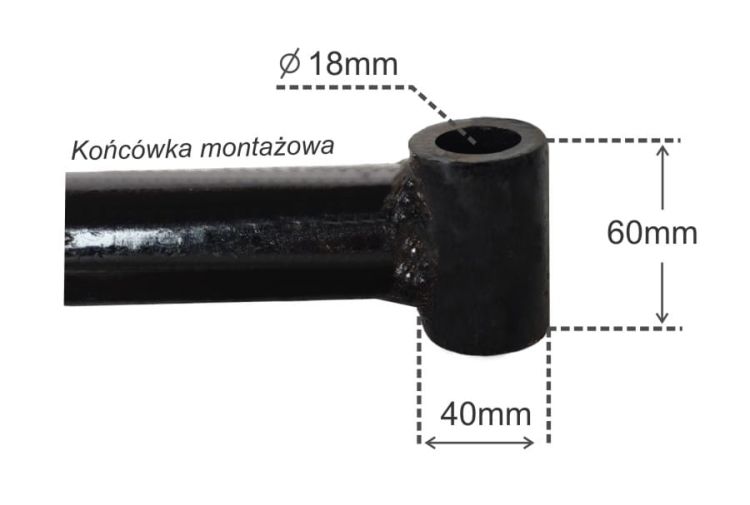 Przyczepka do traktorka jednoosiowego Mastercut HWT01 500 kg, zdjęcie 4