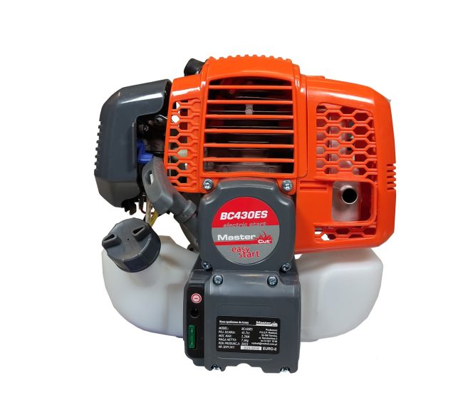 Przejdź do produktu MasterCut BC430ES kosa spalinowa z rozrusznikiem elektrycznym 2,2 KM 7,6 kg mocna maszyna do koszenia trawy, chwastów i krzewów wydajna wykaszarka ogrodowa