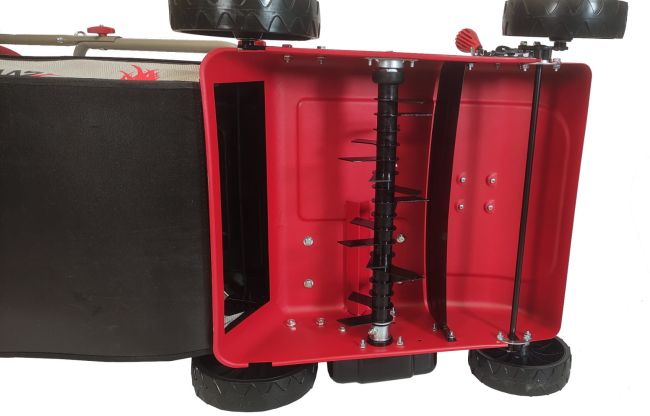 Przejdź do produktu MasterCut SHLS380/M196 wertykulator aerator spalinowy 2 wałki 38 cm 173 cm³ mocna maszyna do napowietrzania i pielęgnacji trawnika wydajny sprzęt ogrodowy
