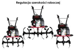 Glebogryzarka spalinowa Mastercut BK-55-2L Loncin 196 cm³, zdjęcie 3