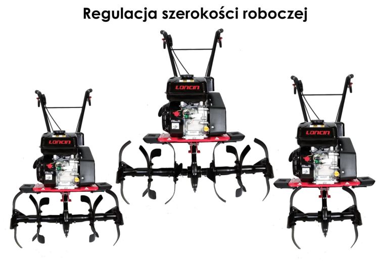 Glebogryzarka spalinowa Mastercut BK-55-2L Loncin 196 cm³, zdjęcie 3