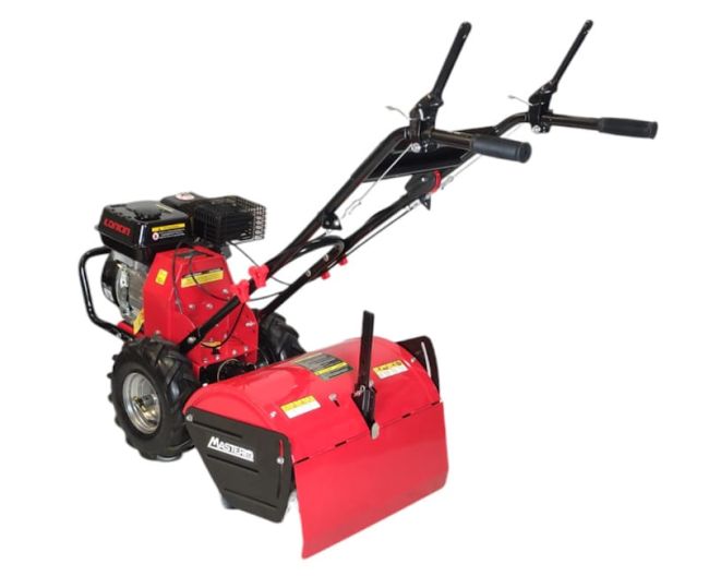 Przejdź do produktu MasterCut GBA903 glebogryzarka spalinowa Loncin 196 cm³ 5,5 KM 48 cm mocna maszyna do uprawy ziemi, ogrodów i warzywników solidna glebogryzarka 4-suwowa