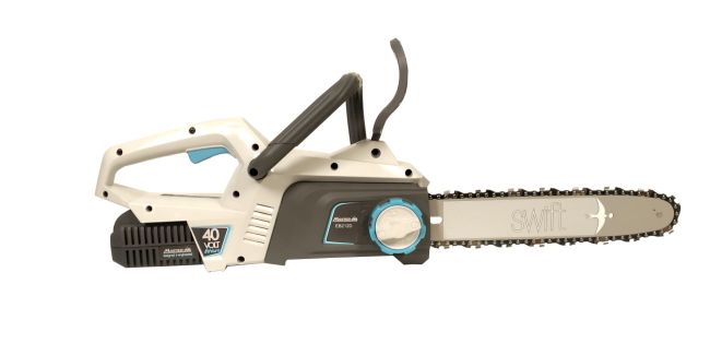 Przejdź do produktu MasterCut EB212C pilarka piła akumulatorowa łańcuchowa 500 W 40 V 2 Ah mocna piła do cięcia drewna, gałęzi i opału lekka i wydajna pilarka ogrodowa