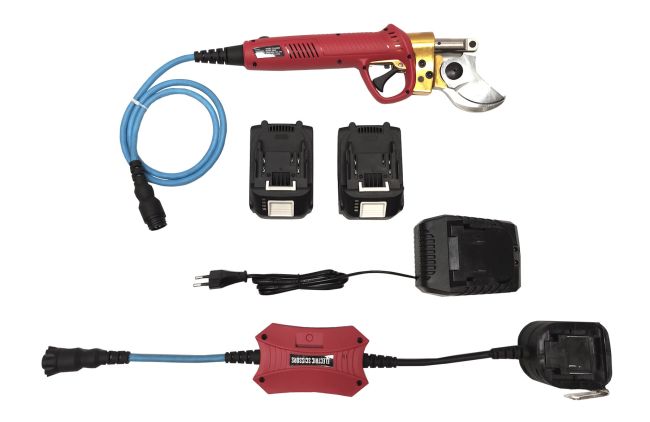 Przejdź do produktu Sekator nożyce do gałęzi akumulatorowy 40V 6Ah 45mm PowerCut ES-4002B