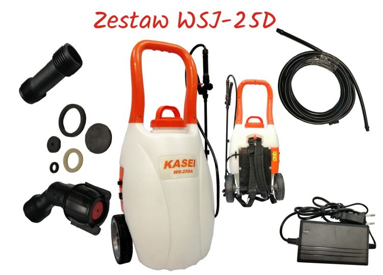 Opryskiwacz akumulatorowy pchany Kasei WSJ-25D 25 l 12 V
