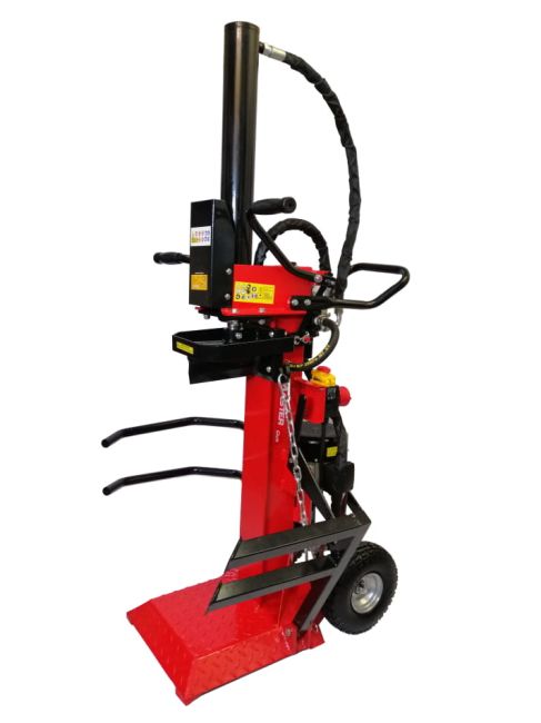 Przejdź do produktu MasterCut JT10T łuparka do drewna hydrauliczna elektryczna pionowa 3000 W 10 T mocna maszyna do rozłupywania kłód drewna opałowego i kominkowego profesjonalny sprzęt