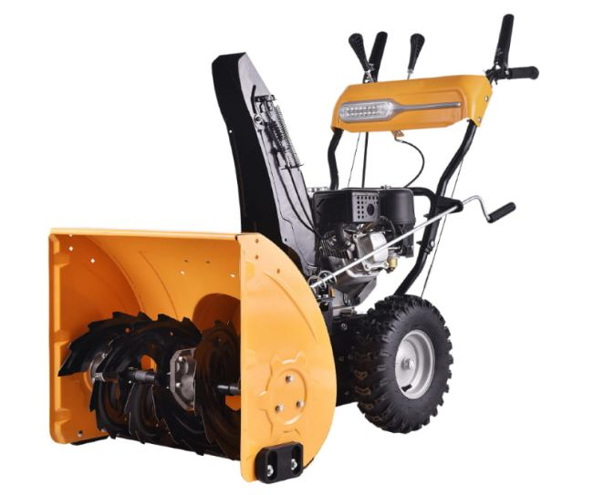 Przejdź do produktu MastersnowPro KCD24/H200E odśnieżarka spalinowa 61 cm Loncin 5,5 KM 196 cm³ model z rozruchem elektrycznym solidny sprzęt do odśnieżania zimowego