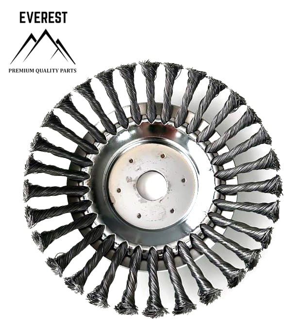Szczotka druciana do kosy spalinowej 20 cm Everest 24-06038