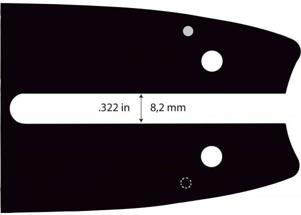 Prowadnica do pilarki 16" 3/8LP 1,3 mm 56 ogniw Everest