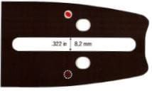 Przejdź do produktu Prowadnica do pilarki 13" .325 1,3 mm 56 ogniw Everest 26-06013