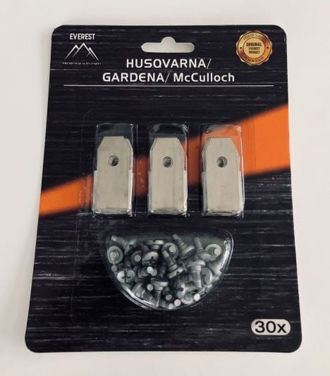 Przejdź do produktu Noże do robotów koszących Husqvarna Automower i Gardena 33-05002, 35 mm, 30 szt.