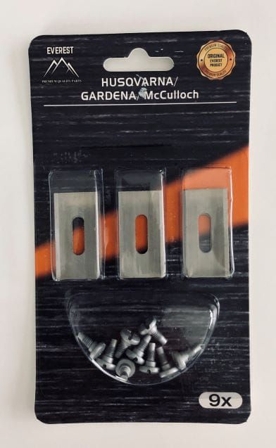 Przejdź do produktu Nóż nożyk robota koszącego automower husqvarna gardena 35mm 9szt. 33-05005