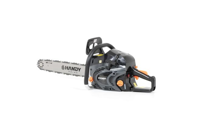 Przejdź do produktu Handy Prime RG5318-B4 pilarka spalinowa łańcuchowa mocna piła do cięcia drewna, gałęzi i prac ogrodowych w domu i na działce